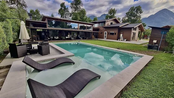 Se Vende Casa 4d, Mas Cabaña Con 2d, Piscina, Cond Pucon
