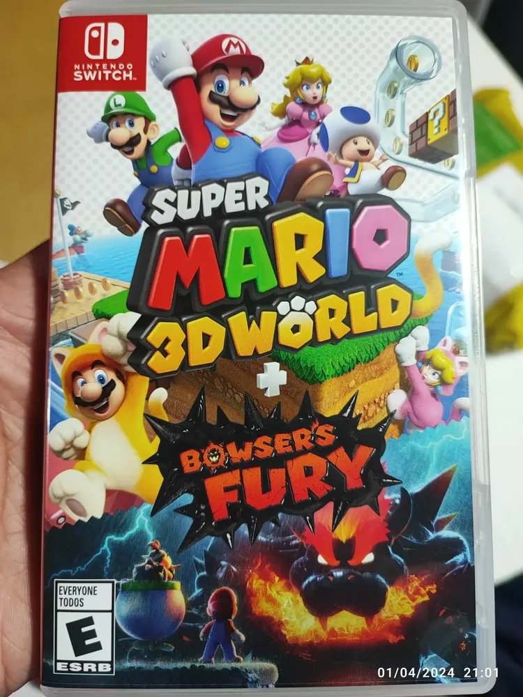 Juego Nintendo Switch Super Mario 3d World + Bowsers Fury | Cuotas