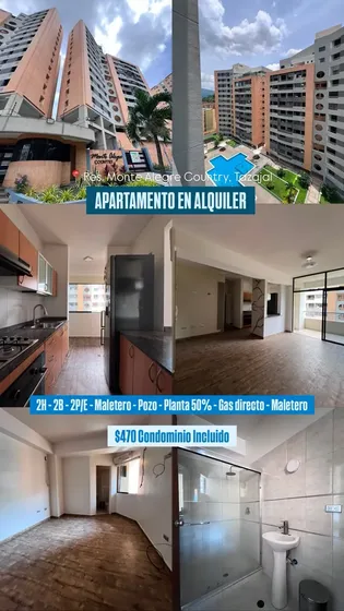 Apartamento En Res. Monte Alegre Country Tazajal - Naguanagua