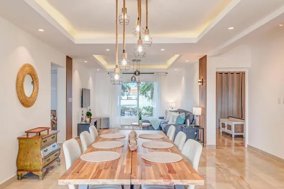 Lujo Y Confortable Apartamento En Alquiler Con Acceso A Playa Privada.