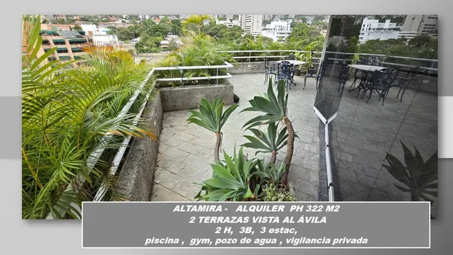 Altamira , Alquiler Ph 322 Con Terraza,  (con O Sin Muebles) 