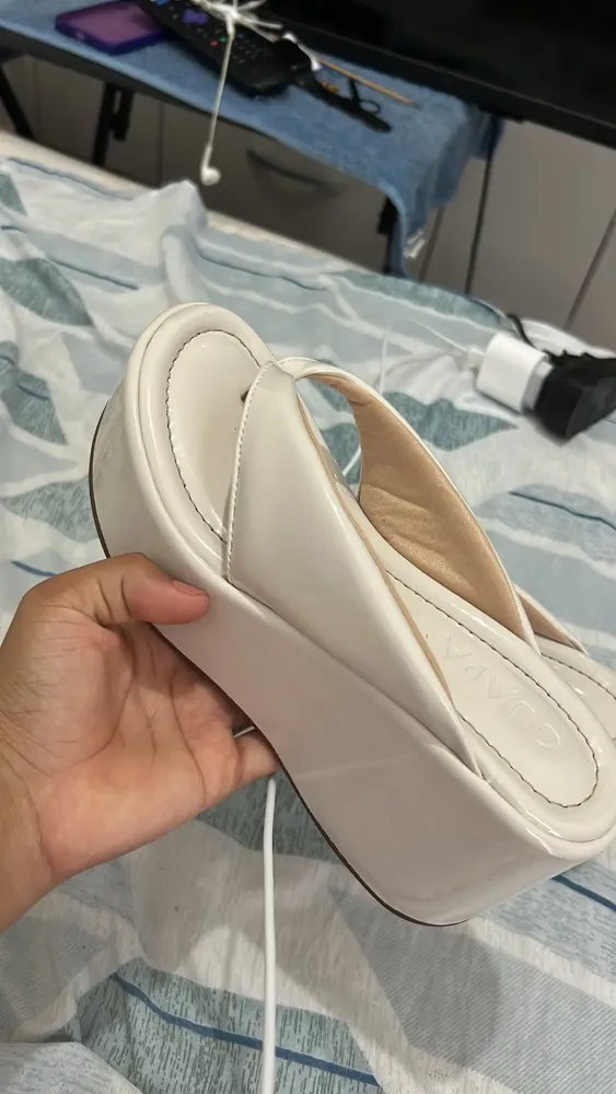 Tamanco plataforma Off White