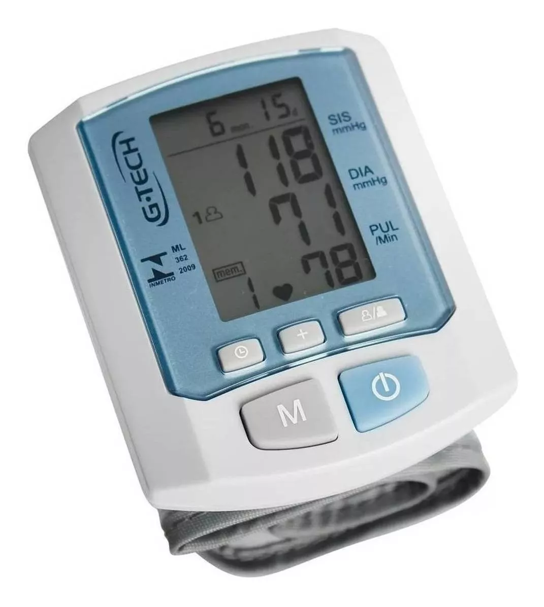 Imagem para P48 - Aparelho medidor de pressão arterial digital de pulso G-Tech RW450