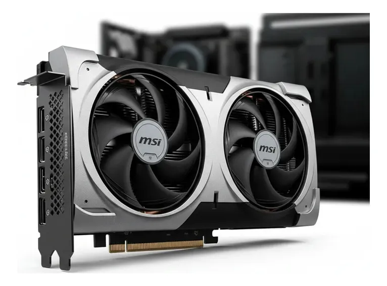Placa De Video MSI GeForce RTX 5060 Ti Ventus 2X OC Black Plus 16gb