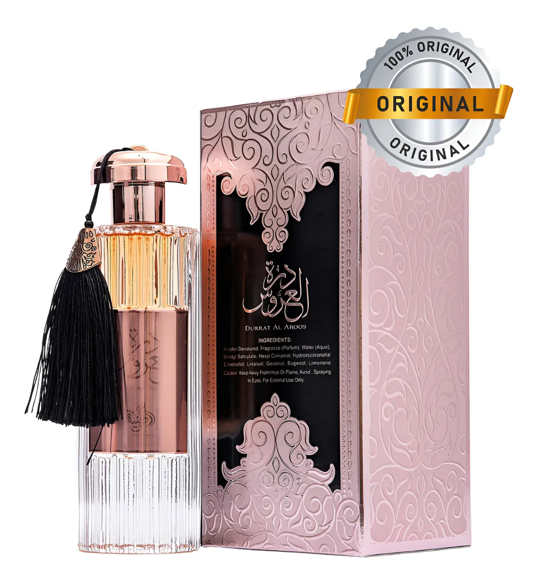Perfume Árabe Durrat Al Aroos Feminino 85ml Edp Original Lacrado