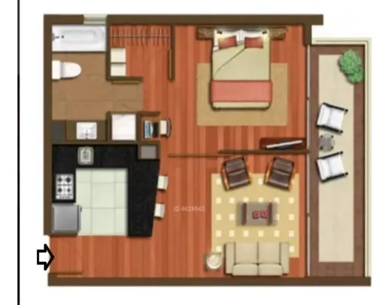 Departamento 1 D1b Cercano  A Colegios Y Mall