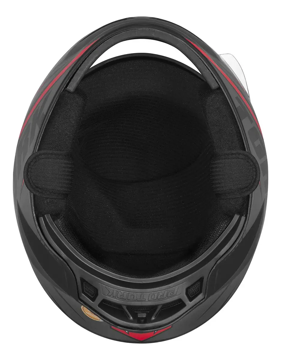 Capacete Moto Pro Tork Fechado Viseira Fumê Street Promoção — foto 5