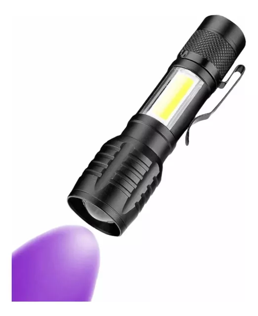 Lampara Luz Ultravioleta/linterna Luz Uv 21 Leds Luz Negra