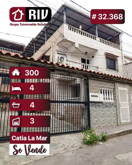 Venta - Casa En La Fundación Catia La Mar, Estado La Guaira.