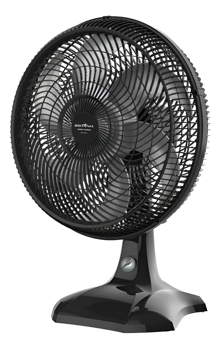 Ventilador Bvt400 Maxx Force 2 Em 1 150w Preto Britânia Cor das pás Cinza Diâmetro 40 cm Frequência 60 Material das pás Plástico Quantidade de pás 6