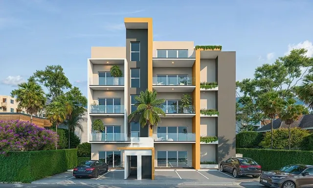 Proyecto De Apartamento En Venta En Cuesta Colorada, Santiago