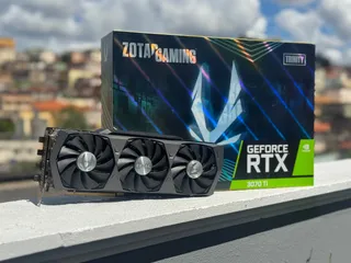 Placa De Video Zotac Geforce Rtx 3070 Ti Trinity Oc 8gb Placa De Video Zotac Geforce Rtx 3070 Ti Trinity Oc 8gb