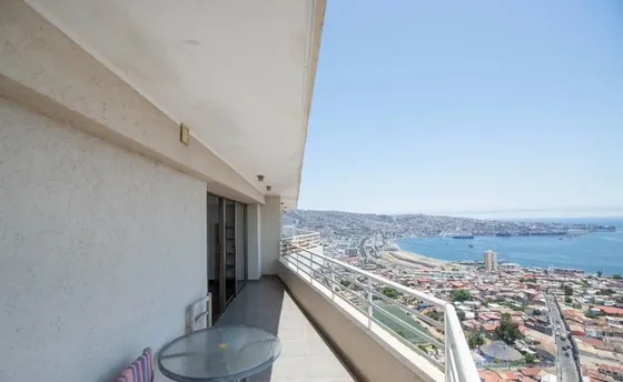 Precio Rebajado Depto 4 Dormit Vistas Cerro Barón Valparaíso