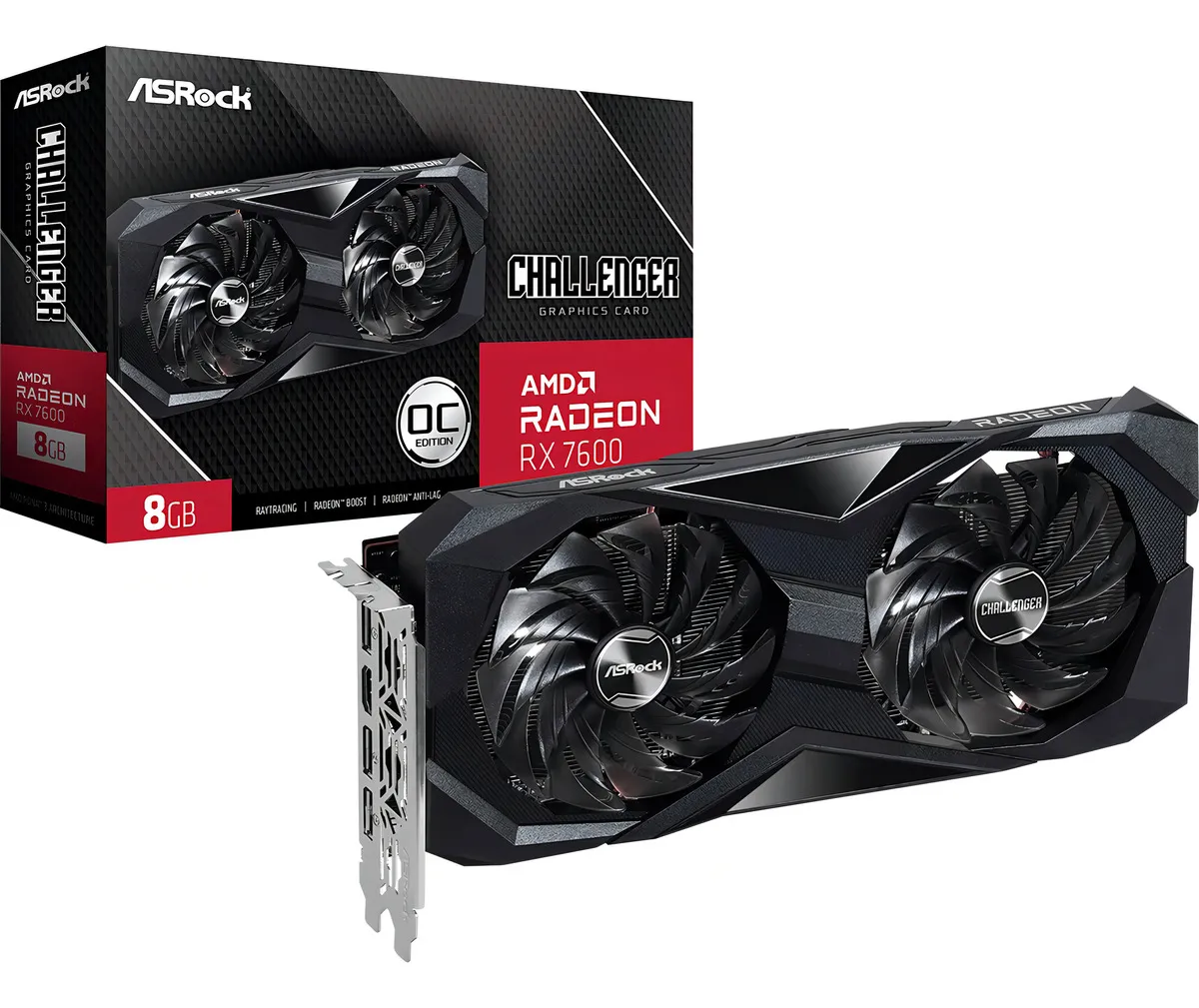 1. AMD Radeon RX 7600 - A Rainha do 1080p Acessível