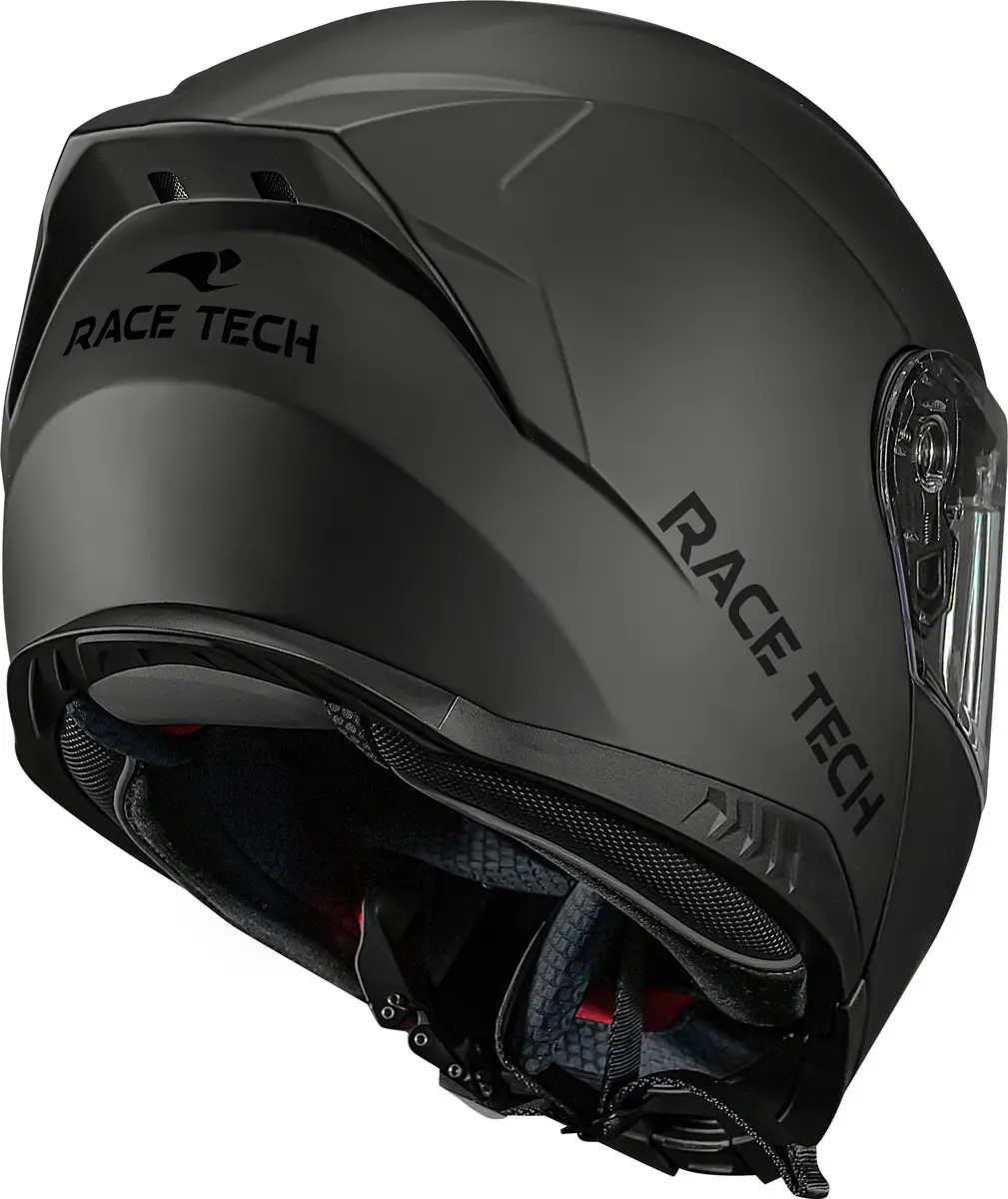 Capacete Race Tech Escamoteável Signal Monocolor Cinza Fosco Tamanho 62 — foto 6