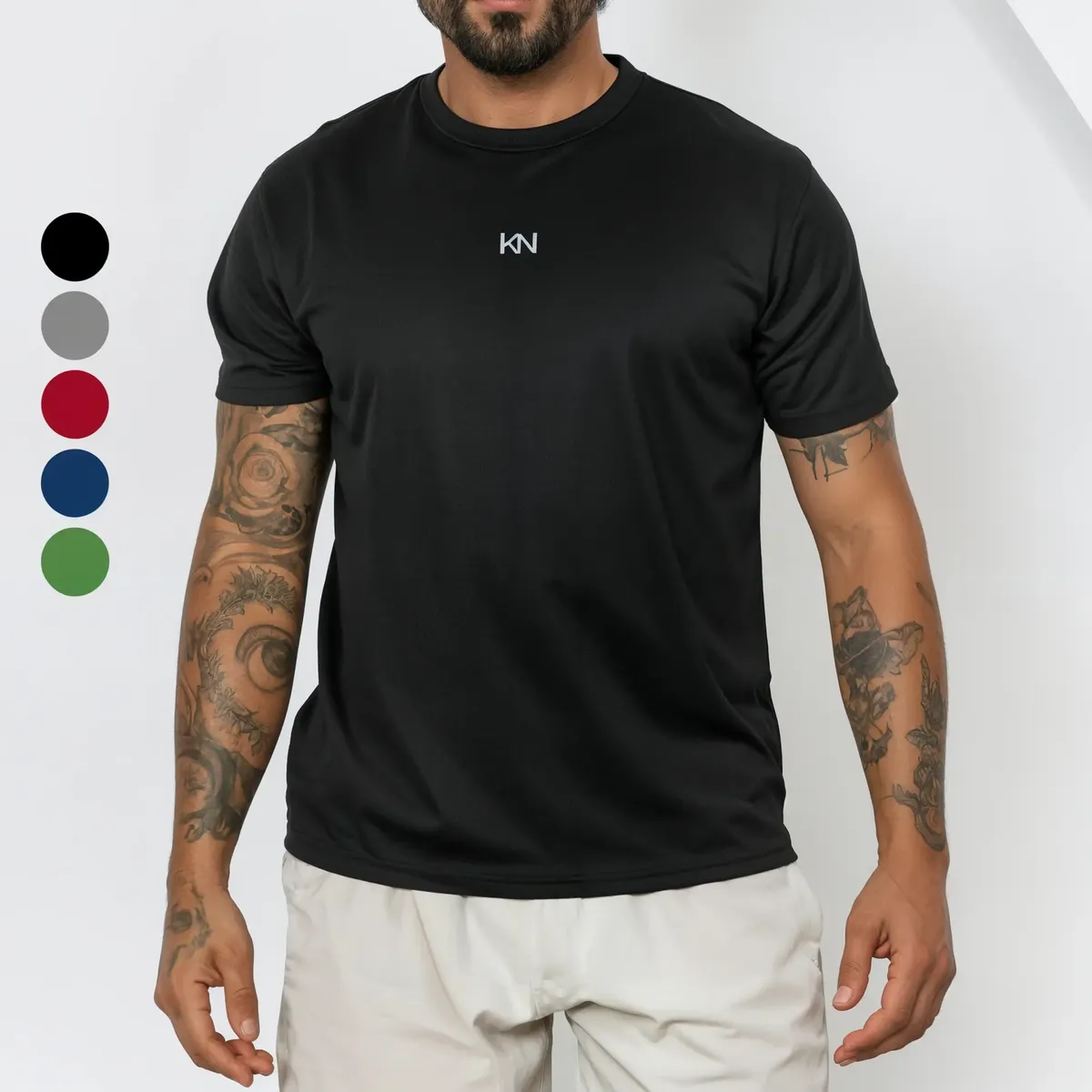 Camiseta Masculina Dry Fit Academia Treino Antiodor Koenig