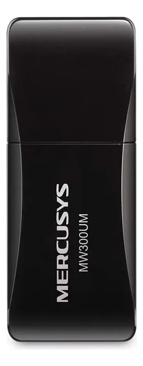 Mini Adaptador Usb Wireless Mercusys N300 Mw300um