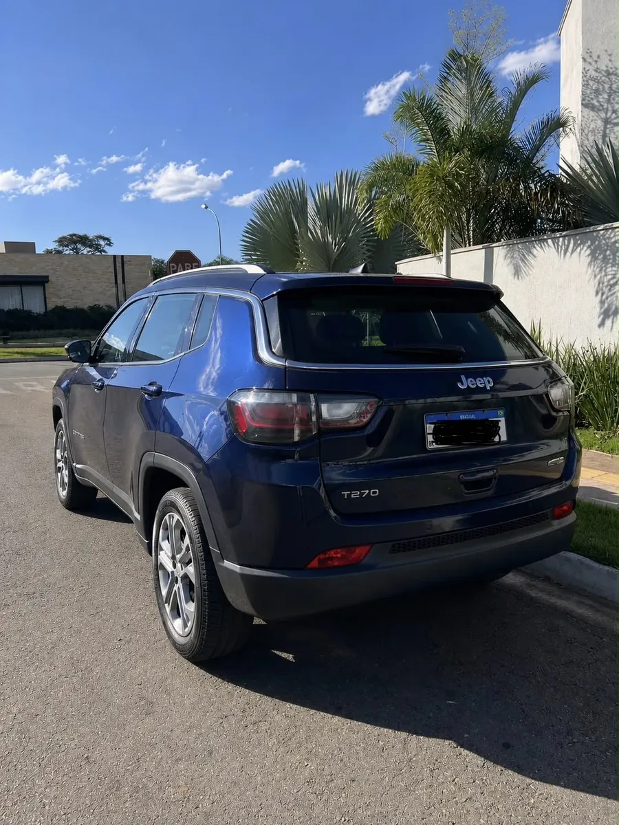 Jeep Compass 2022 1.3 Longitude Turbo Flex Aut. (t270) 5p — foto 7