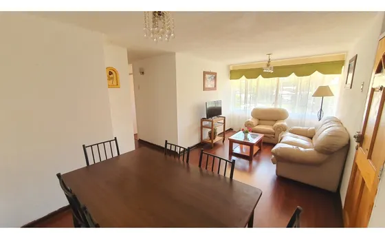 Arriendo Depto Amoblado 3d 1b Con Estacionamiento Los Andes
