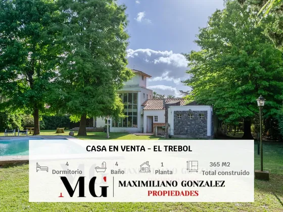 Casa Venta El Trebol Barrio Parque 8 Ambientes