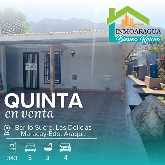 Quinta En Venta / Barrio Sucre, Las Delicias/ Yp1390 