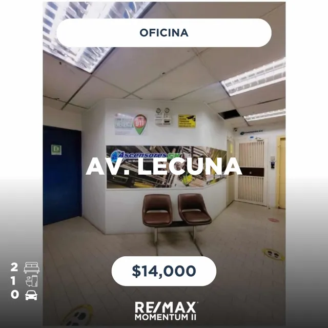 46m2. C.e. Cipreses. Venta. Oficina. Av. Lecuna