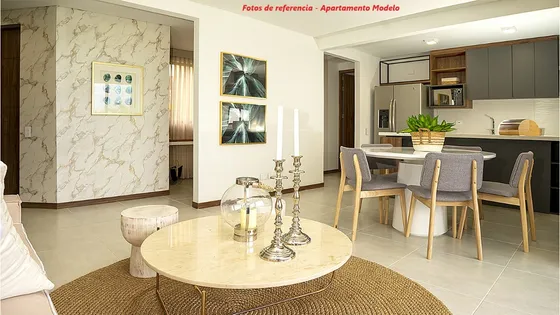 Amplio Apartamento De 107m2, Con Parqueadero Doble, Depósito, Estudio Y 3 Habitaciones Cada Una Con Baño Privado. (nuevo En Obra Gris)