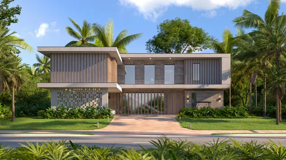 Majestuosa Residencia De Estilo Moderno Con Vistas Al Farallón, Cap Cana