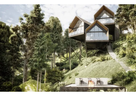Casa 3 Niveles Rodeada De Verde, Nuevo Proyecto