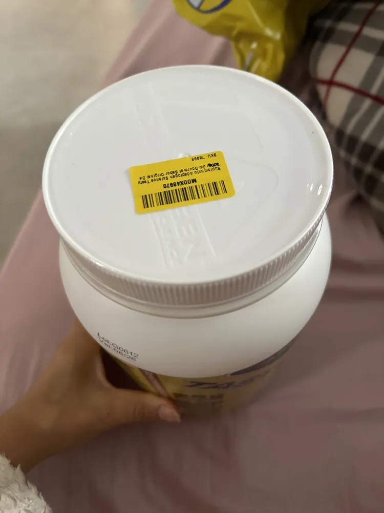 Foto real de embalagem de Tasty Whey 3w Gourmet Adaptogen tirada por usuário