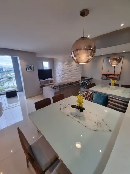 Lindo Apto 70m² No Quartier Residence Jaguaré, Mobiliado, Vista Usp 16º Andar, 2 Vagas