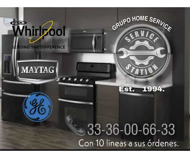 Servicio Whirlpool- Maytag - General Electric.