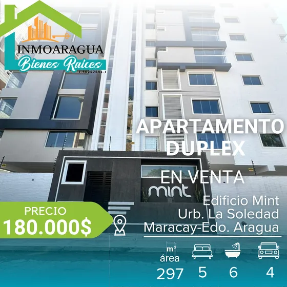 En Venta Apartamento/urb La Soledad Edificio Mint/pg1112