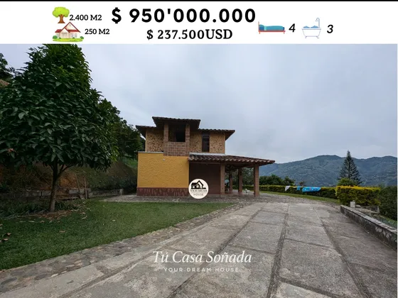 Finca En Venta En Girardota Plana 