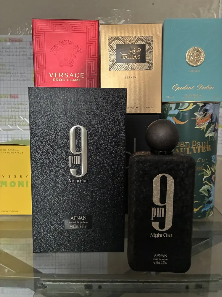 Afnan 9 Pm Night Out Extrait De Parfum Perfume Árabe 100ml