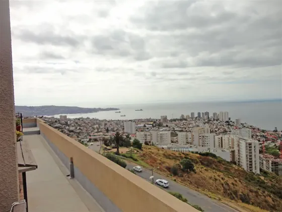 Dp.primera Vista Al Mar,4 Dorm. 3 Baños, Gran Terraza Al Mar