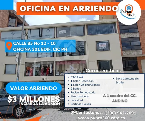 Venta  Oficina Local- Barrio Antiguo Country- Localidad De Chapinero Bogotá