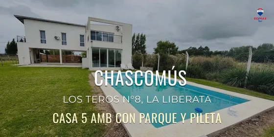 Venta Casa Quinta Chascomus Con Cabañas Y Piscina