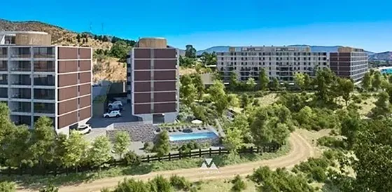 Excelente Departamento En Papudo Se Vende Amoblado 3d-2b