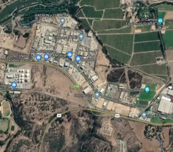 Arriendo Terreno Industrial 10.000 Mt2 Concon