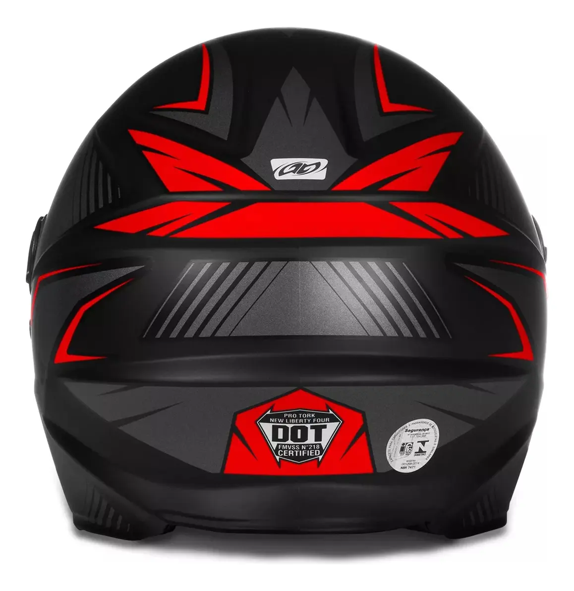 Capacete Moto Pro Tork Fechado Viseira Fumê Street Promoção — foto 4