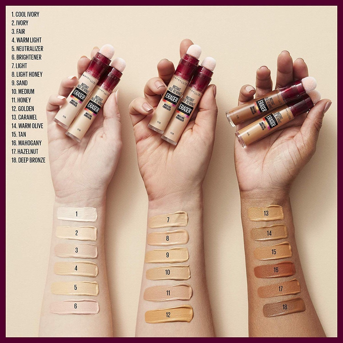 maybelline instant age rewind concealer dark skin maybelline instant age rewind concealer dark skin