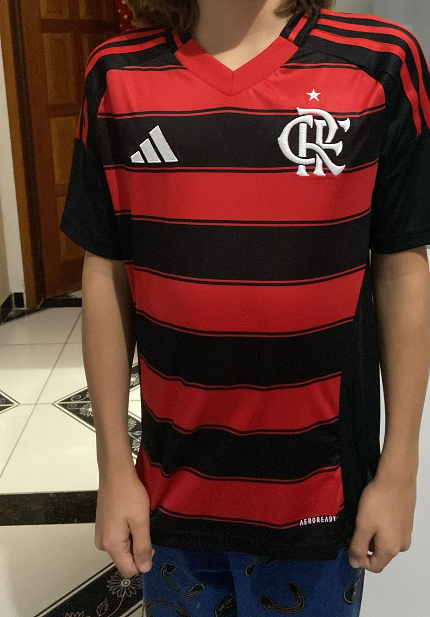 Camisa Infantil Cr Flamengo adidas