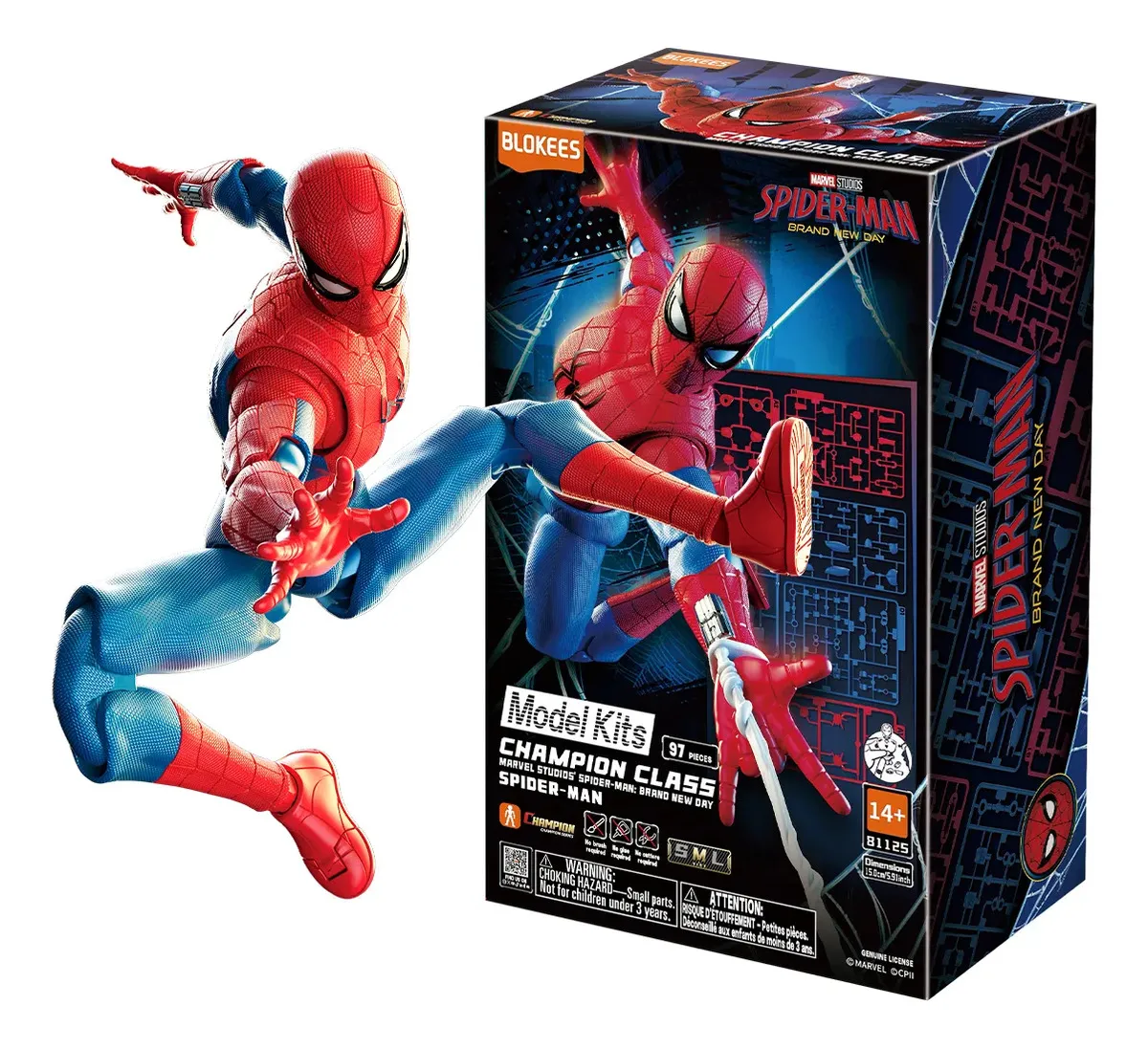 Blokees Marvel Brand New Day Champion Class: 13 Spider-Man