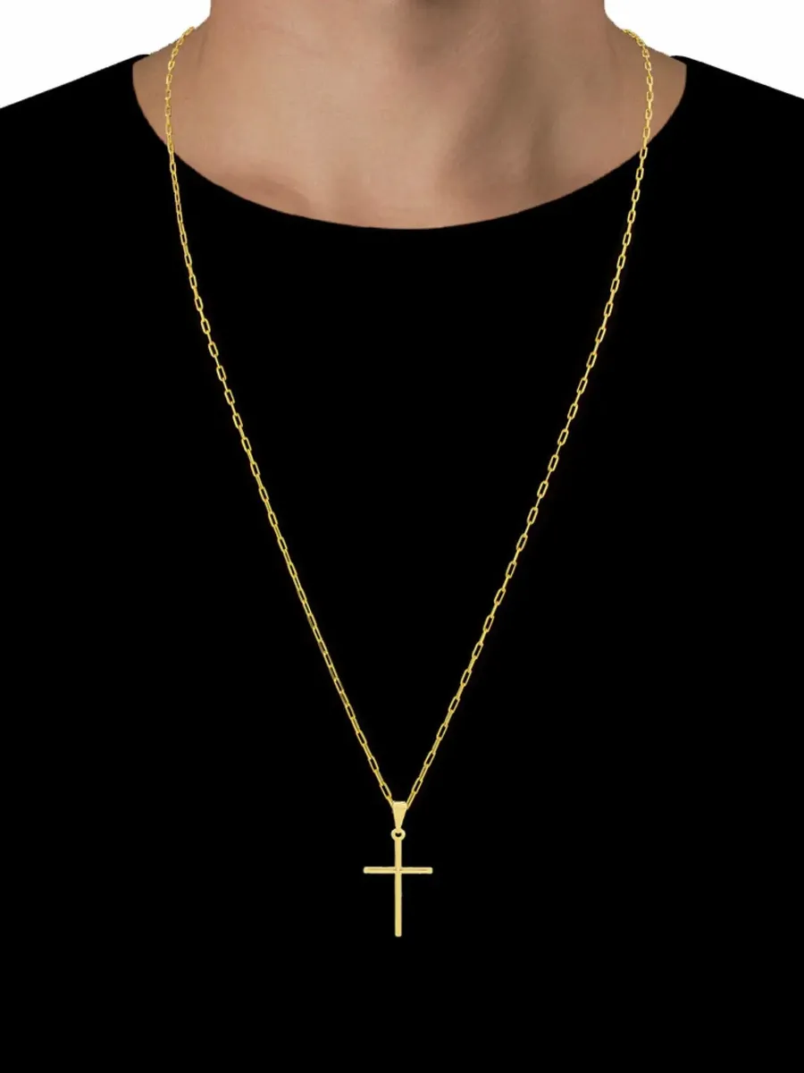 Cordão Banhada A Ouro 18k 70 Cm + Pulseira E Pingente — foto 6