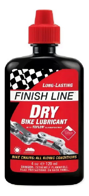 Lubricante Finish Line Seco P/cadena Bicicleta 4oz/120ml