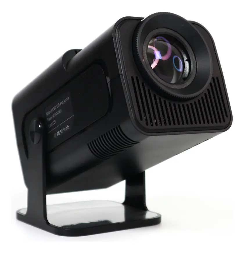 Projetor 4k Ultra Hd Hy320 Smart Wi-fi 6 Bluetooth Android Cor Preto 127/220v