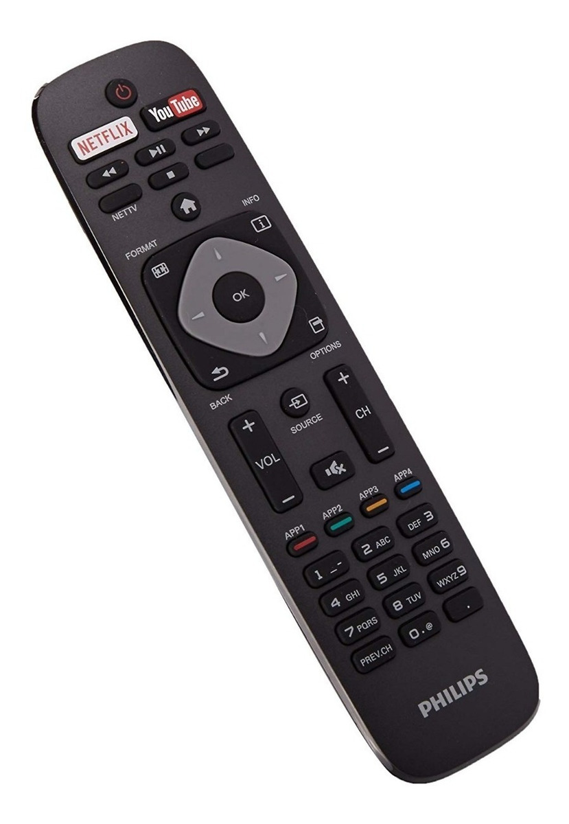 Control Remoto Philips Pantalla Smart Tv Original Netflix | Envío gratis