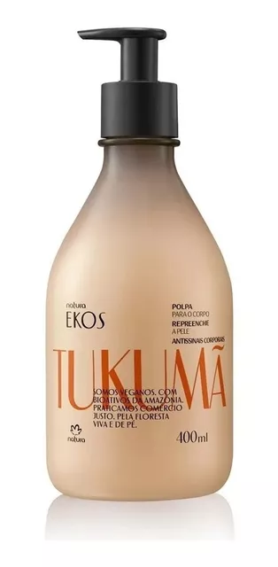 Creme Hidratante Desodorante Corporal Natura Ekos - 400ml Tipo De Embalagem  Pote Fragrância Tukumã | Parcelamento sem juros