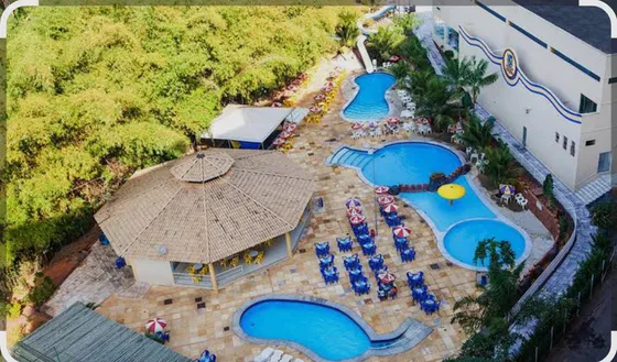 Apartamento No Golden Dolphin Grand Hotel Em Caldas Novas 
